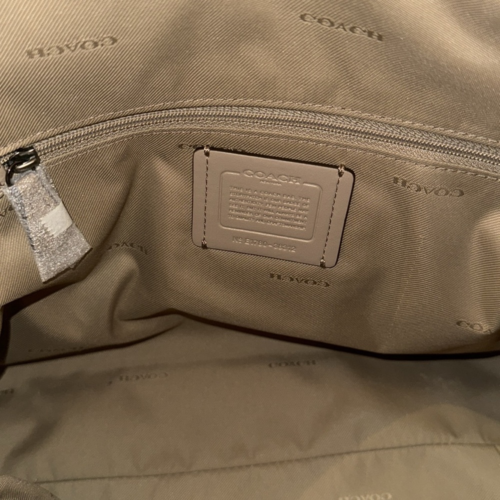Coach leather tote - Picture 5 of 8